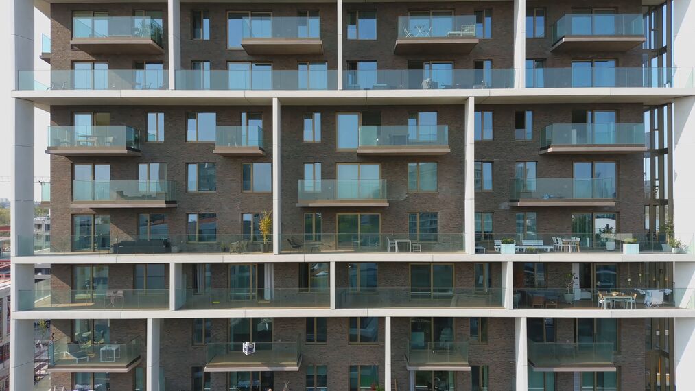 ConceptWall 60 Фасади і MasterLine 8 HI+ Вікна - Scheldezicht Знаходиться в Antwerp, Belgium