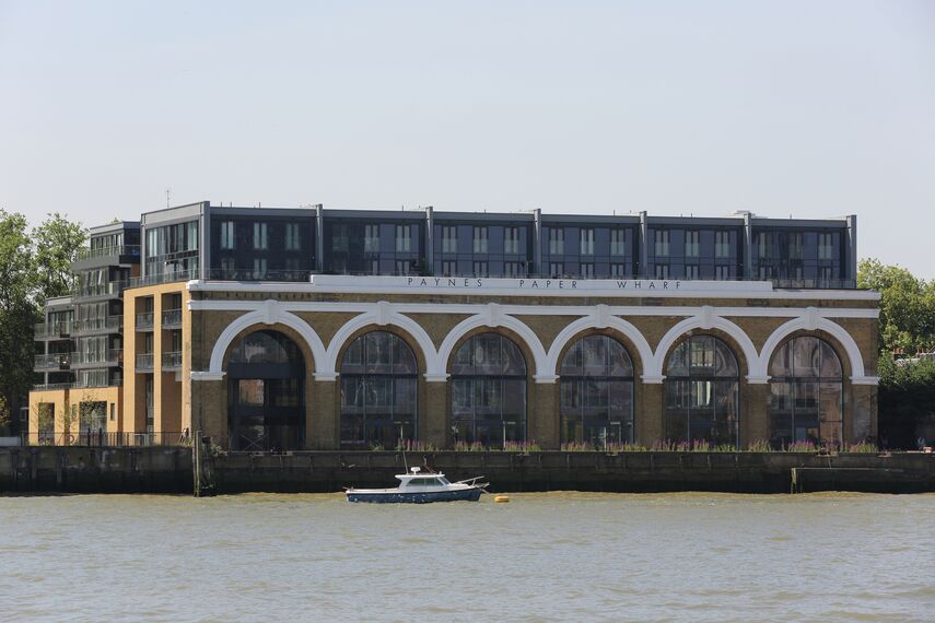 CS 38-SL Скасовані системи, ConceptSystem 77 Вікна, ConceptPatio 130 Розсувні та Розкладні системи, Vision 50 Двері і ConceptWall 50 Фасади - Apartmentcomplex Paynes & Borthwick Знаходиться в London, United Kingdom