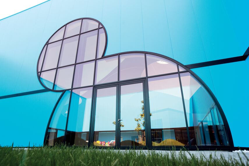 ConceptSystem 68 Вікна, ConceptWall 50 Фасади і ConceptSystem 68 Двері - Municipality Oostkamp Знаходиться в Oostkamp, Belgium