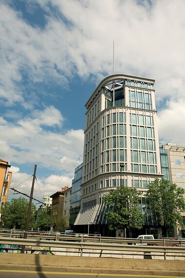 ConceptWall 50 Фасади - The Needle Office Building Знаходиться в Sofia, Bulgaria