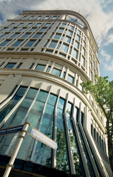 ConceptWall 50 Фасади - The Needle Office Building Знаходиться в Sofia, Bulgaria