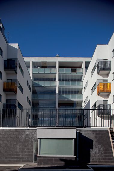 ConceptWall 50 Фасади, ConceptSystem 77 Вікна і ConceptSystem 77 Двері - Apartmentcomplex Carat Apartments Знаходиться в Kharkiv, Ukraine