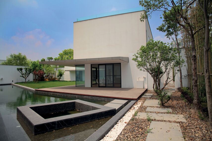 ConceptWall 50 Фасади - Jiujiangtang Villa Знаходиться в Shanghai, China