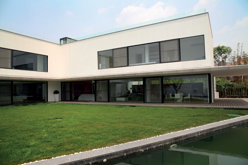 ConceptWall 50 Фасади - Jiujiangtang Villa Знаходиться в Shanghai, China