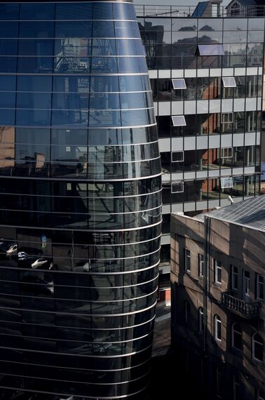 ConceptWall 50 Фасади, ConceptSystem 77 Двері і ConceptSystem 77 Вікна - Business center Gals Business Centre Знаходиться в Novosibirsk, Russia