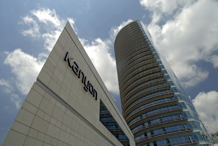 ConceptWall 86 Фасади і ConceptWall 50 Фасади - Levent Kanyon Знаходиться в Istanbul, Turkey