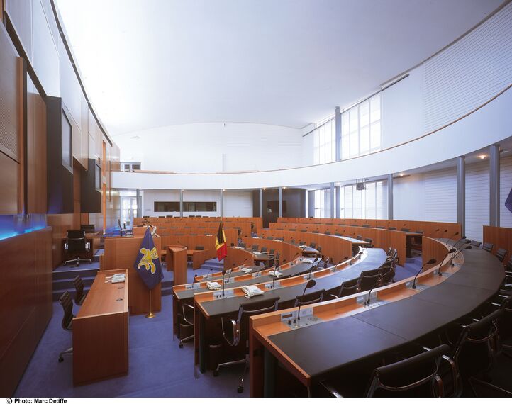 ConceptWall 50 Фасади - Office building Brussels Parliament Знаходиться в Brussels, Belgium