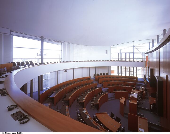 ConceptWall 50 Фасади - Office building Brussels Parliament Знаходиться в Brussels, Belgium