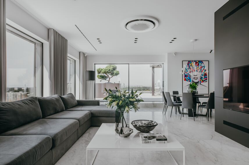 SlimLine 38 Вікна і HiFinity Розсувні та Розкладні системи - Apartment Silesia Знаходиться в Silesia, Poland