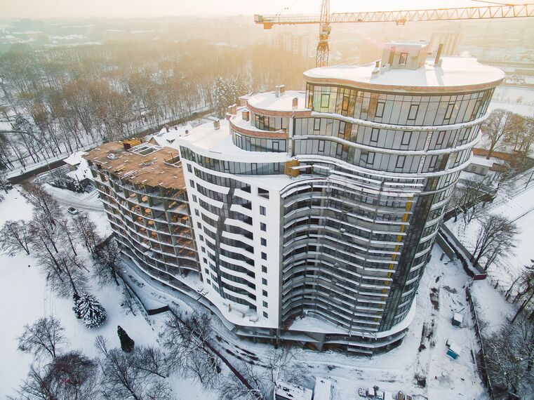 MasterLine 8-HI Двері і CW 50-HI Фасади - Parus Знаходиться в Ivano-Frankivsk, Ukraine