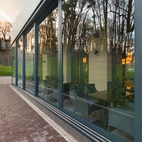 ConceptSystem 77 Вікна і CW 50-HI Фасади - Park Art of Rest Знаходиться в Lviv, Ukraine