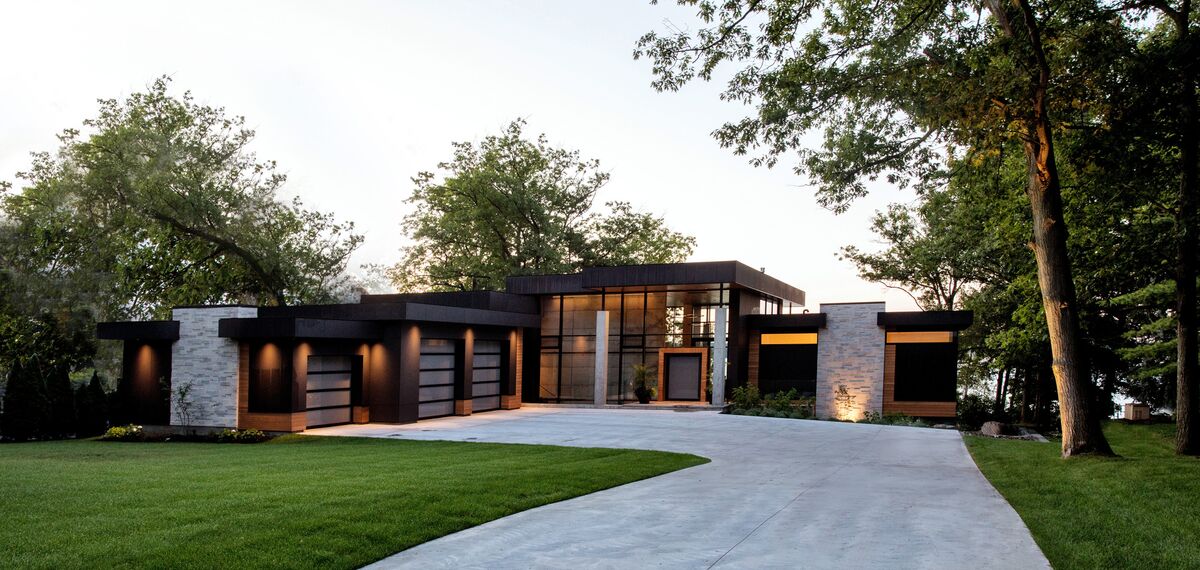 ConceptWall 50 Фасади, ConceptFolding 77 Розсувні та Розкладні системи, ConceptSystem 77 Вікна і ConceptSystem 77 Двері - House South Water Flats Знаходиться в Kempenfelt Bay, Canada