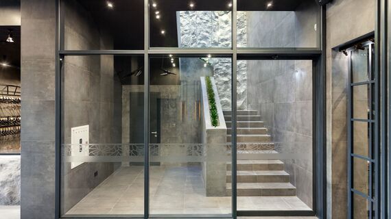 ConceptSystem 77 Вікна і CW 50-HI Фасади - Park Art of Rest Знаходиться в Lviv, Ukraine