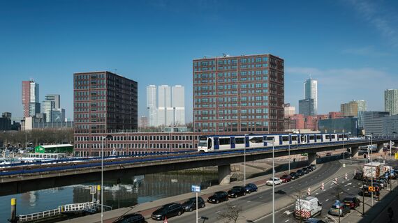 ConceptWall 50 Фасади, CS 77 Hidden Vent Вікна і CS 77 Fire Proof Вікна - Musa Знаходиться в Rotterdam, The Netherlands