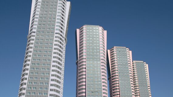 ConceptWall 50 Фасади, ConceptSystem 68 Двері і ConceptSystem 68 Вікна - Apartmentcomplex Grand Park Housing Знаходиться в Moscow, Russia